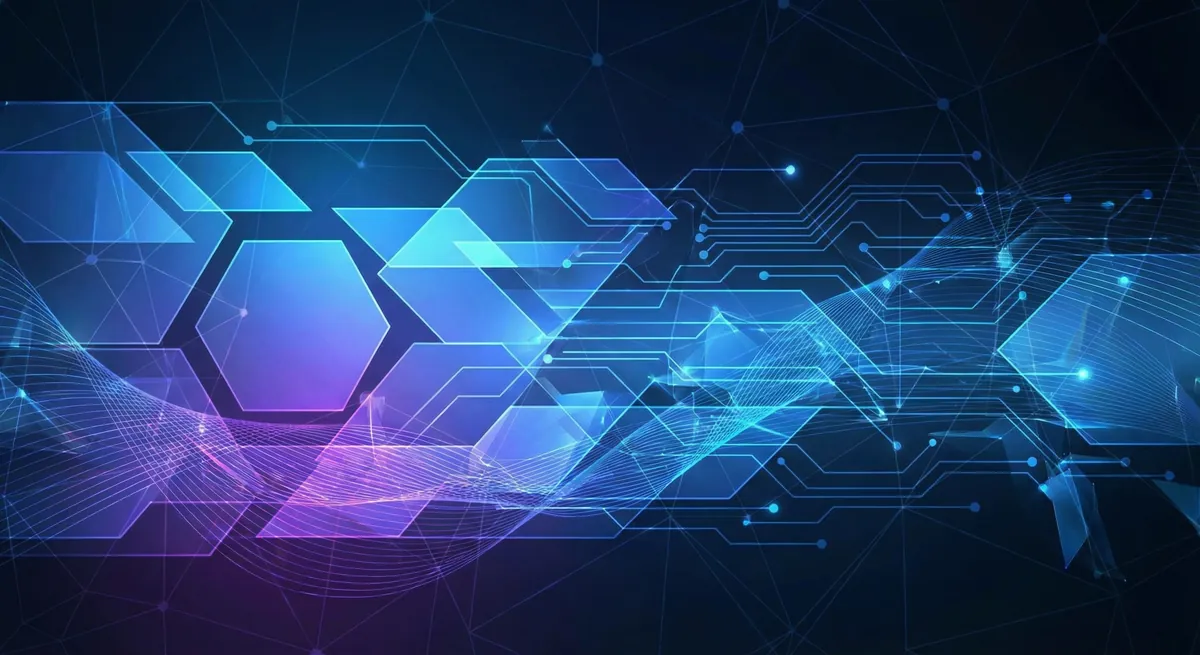 Visualization of digital AI agents working in a network