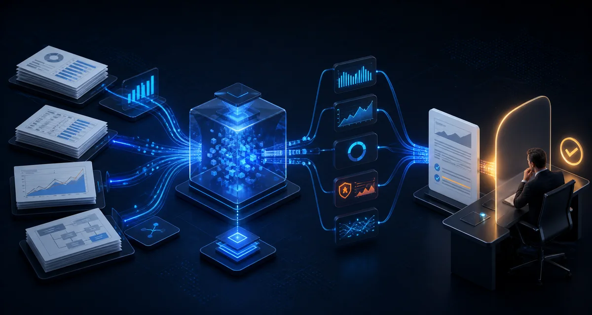 AI Automation for Credit Analysts: 11 Tasks — editorial illustration