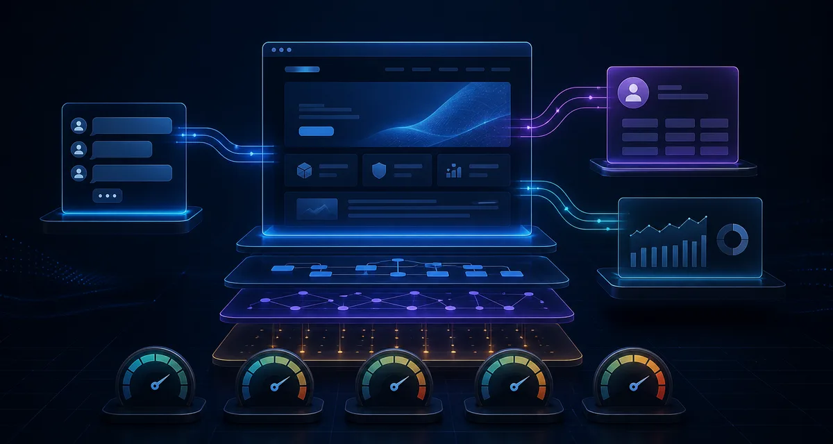 HubSpot Chat Website Performance: 2026 Data — editorial illustration