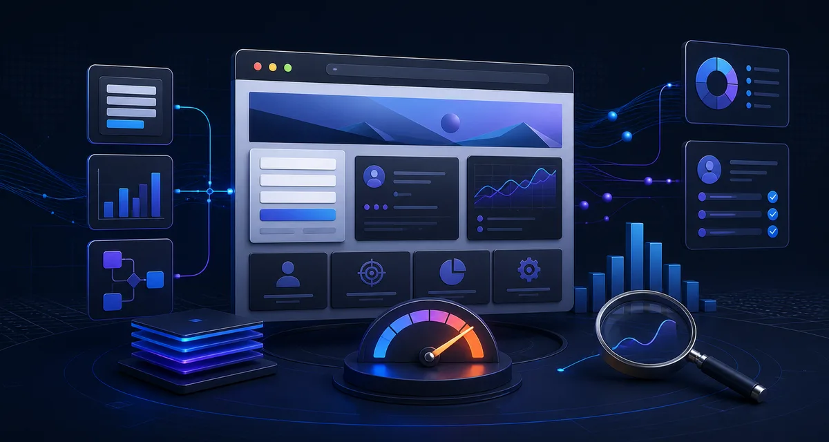 HubSpot Website Performance: 2026 Data — editorial illustration