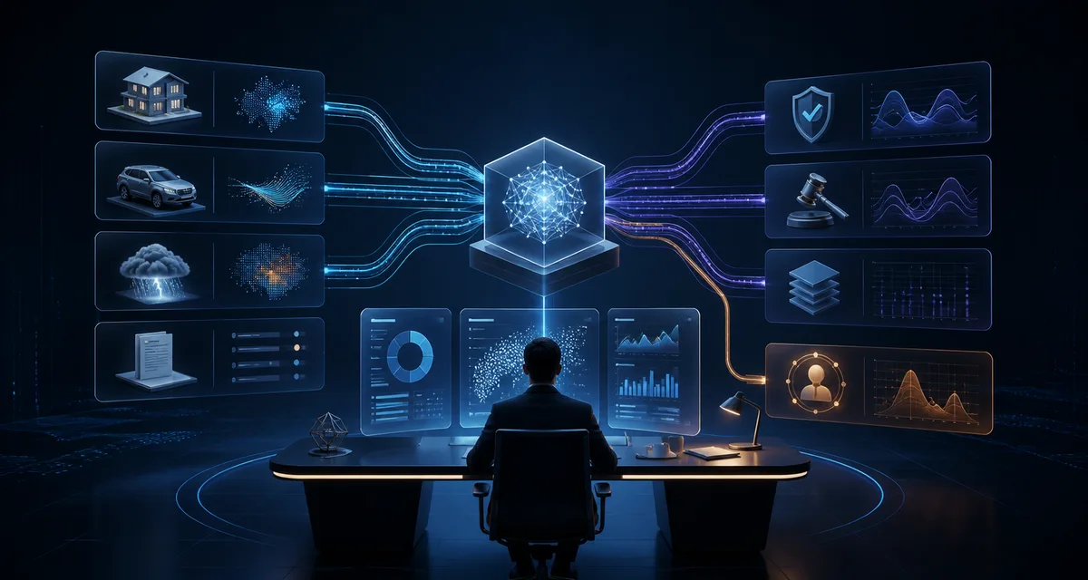 Insurance Underwriting Automation: 7 Tasks — editorial illustration
