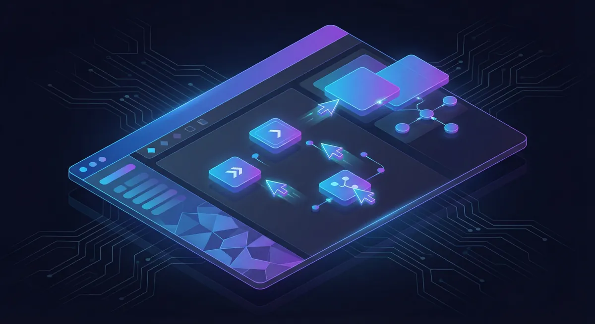 No-code AI agent builder platform with drag-and-drop interface